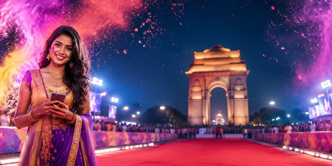 Interactive online Rummy games enjoyed by players in Delhi during Holi festival